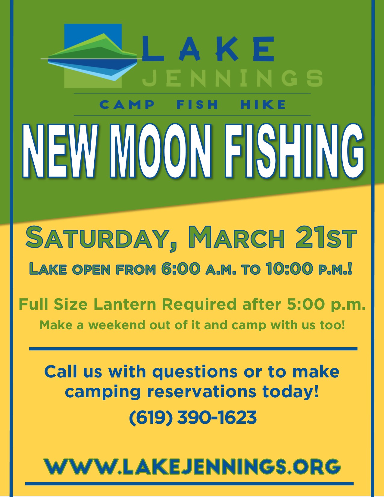 New Moon March » Lake Jennings